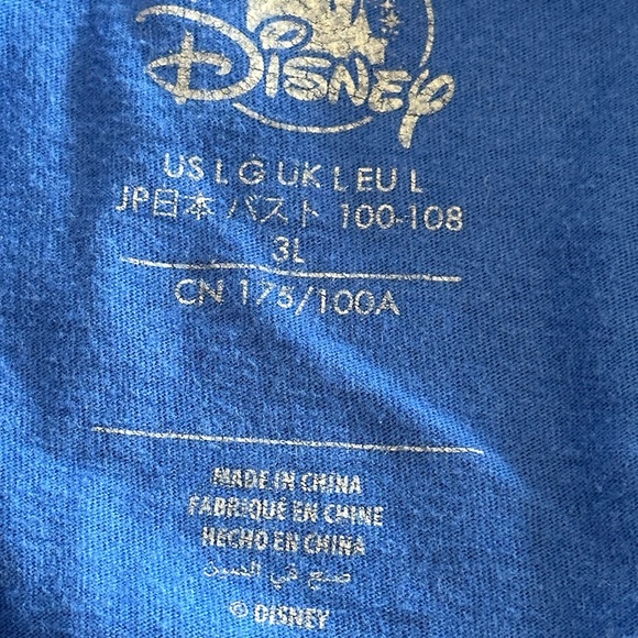 DISNEY WALT DISNEY WORLD MICKEY HAT SHORT SLEEVE T-SHIRT SZ LARGE - Picture 4 of 7